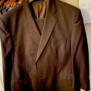 Jack Victor Wool Brown Suit